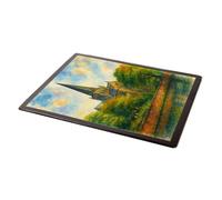 MOUSE MAT - St Cuthbert's Church, Darlington - Vintage Art Style