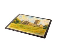 MOUSE MAT - St David's Cathedral, Pembrokeshire - Vintage Art Style