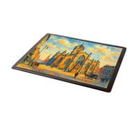 MOUSE MAT - St Giles Cathedral, Edinburgh (e) - Vintage Art Style