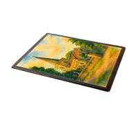MOUSE MAT - St Helen's Church, Stapleford (a) - Vintage Art Style