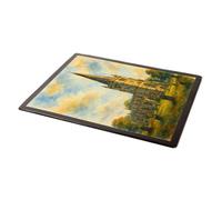 MOUSE MAT - St John's Parish Church, Bromsgrove - Vintage Art Style