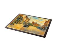 MOUSE MAT - St John's, Worcester (a) - Vintage Art Style