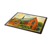 MOUSE MAT - St Joseph's Catholic Church, Roehampton - Vintage Art Style