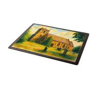 MOUSE MAT - St Mary Magdalene Church, Albrighton - Vintage Art Style
