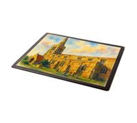 MOUSE MAT - St Mary Magdalene Church, Geddington - Vintage Art Style