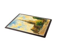 MOUSE MAT - St Mary's Church, Redcliffe, Bristol - Vintage Art Style