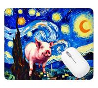 Mouse Mat Starry Sky Gaming Mouse Pad 340 x 280 mm, Stitched Edges, Q-1152