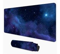 Mouse Mat Starry Sky Gaming Mouse Pad xxl 1000x500 mm non Slip Desk Mat, Dream Large Mousepad Waterproof & Stitched Edges Mouse and Keyboard Mat for Home, Office, Gaming Room 40x20 inch 3Y-618