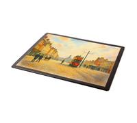 MOUSE MAT - Stockton-On-Tees. High Street Looking North - Vintage Art Style