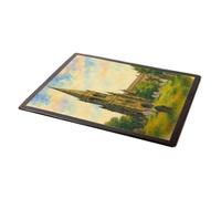 MOUSE MAT - Stockton-on-Tees. Holy Trinity Church - Vintage Art Style