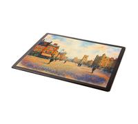 MOUSE MAT - Stockton-On-Tees. Market Place Looking North - Vintage Art Style