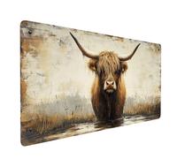 Mouse Mat Sunflower Gaming Mousepad Large 36x16x0.12 Inch, Desk Mat for Wireless Mouse Keyboard Laptop, Waterproof Mousemat Butterfly Stitched Edges Non-Slip Rubber Base for Office Gaming model-2426