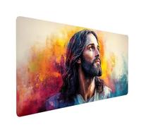 Mouse Mat Sunflower Gaming Mousepad Large 64" x 32" x 0.12, Desk Mat for Wireless Mouse Keyboard Laptop, Waterproof Mousemat Flower Stitched Edges Non-Slip Rubber Base for Office Gaming model-2070