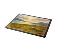 MOUSE MAT - Sunlight on Little Loch Broom, Badcaul - Vintage Art Style