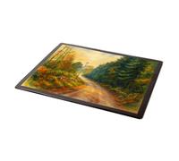 MOUSE MAT - The Afton Road, New Cumnock - Vintage Art Style