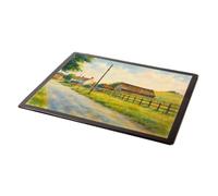 MOUSE MAT - The Beacon, Gringley on the Hill - Vintage Art Style