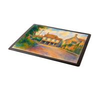 MOUSE MAT - The Bear Inn, Bisley, Nr. Stroud - Vintage Art Style