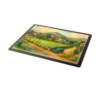 MOUSE MAT - The Bowling Green, Penmaenmawr - Vintage Art Style