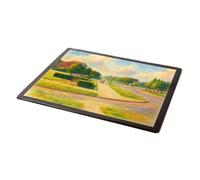 MOUSE MAT - The Campus, Welwyn Garden City (a) - Vintage Art Style