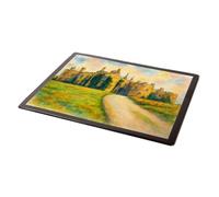 MOUSE MAT - The Castle, Chirk (a) - Vintage Art Style