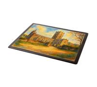 MOUSE MAT - The Cathedral, St David's (b) - Vintage Art Style