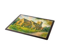 MOUSE MAT - The Church, Great Barrington - Vintage Art Style