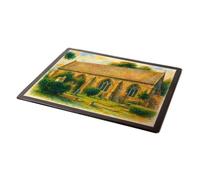 MOUSE MAT - The Church, Tain (a) - Vintage Art Style