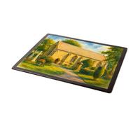 MOUSE MAT - The Church, Tain (b) - Vintage Art Style