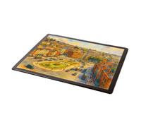 MOUSE MAT - The City Centre, Bristol - Vintage Art Style