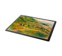 MOUSE MAT - The Cliff Walk, Boscombe - Vintage Art Style