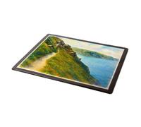 MOUSE MAT - The Cliff Walk, Salcombe - Vintage Art Style