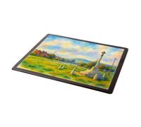 MOUSE MAT - The Common & War Memorial, Dunsfold - Vintage Art Style