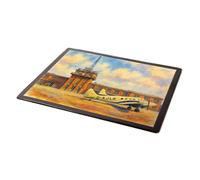 MOUSE MAT - The Control Tower, Croydon Airport (b) - Vintage Art Style