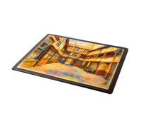 MOUSE MAT - The Courtyard, New Inn Gloucester (a) - Vintage Art Style