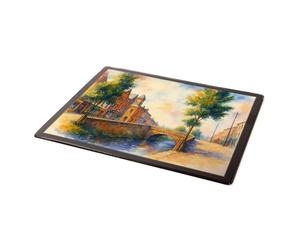 MOUSE MAT - The Cut & Town Hall, Banbridge - Vintage Art Style