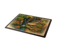 MOUSE MAT - The Devil's Punch Bowl, Devil's Bridge - Vintage Art Style