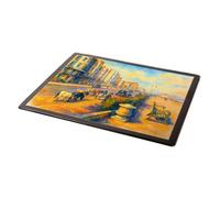 MOUSE MAT - The Donkeys & Marine Walk, Worthing - Vintage Art Style