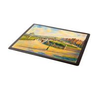 MOUSE MAT - The Downs, East Cliff, Herne Bay - Vintage Art Style