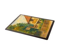 MOUSE MAT - The Fighting Cocks, St Albans (b) - Vintage Art Style