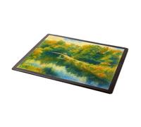 MOUSE MAT - The Gill & Kirk Pool, Newton Stewart - Vintage Art Style