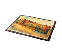 MOUSE MAT - The Grammar School, Newent - Vintage Art Style