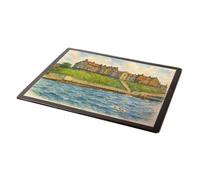MOUSE MAT - The Grand Hotel from the Sea, Lowestoft (a) - Vintage Art Style