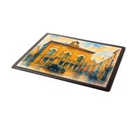MOUSE MAT - The Guildhall, Carmarthen - Vintage Art Style