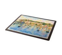 MOUSE MAT - The Harbour & Strand, Torquay - Vintage Art Style