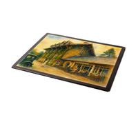 MOUSE MAT - The Hotel, Devil's Bridge - Vintage Art Style