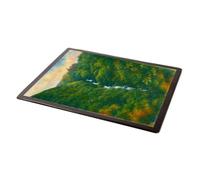 MOUSE MAT - The Hotel & Waterfalls, Devil's Bridge (b) - Vintage Art Style