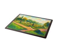 MOUSE MAT - The Italian Garden, Warwick Castle - Vintage Art Style