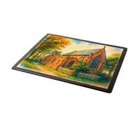 MOUSE MAT - The Little Church, Thornton Cleveleys - Vintage Art Style