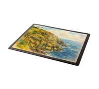 MOUSE MAT - The Lizard Lighthouse from Polbream - Vintage Art Style