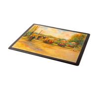 MOUSE MAT - The Log Cabin, Billing Aquadrome - Vintage Art Style